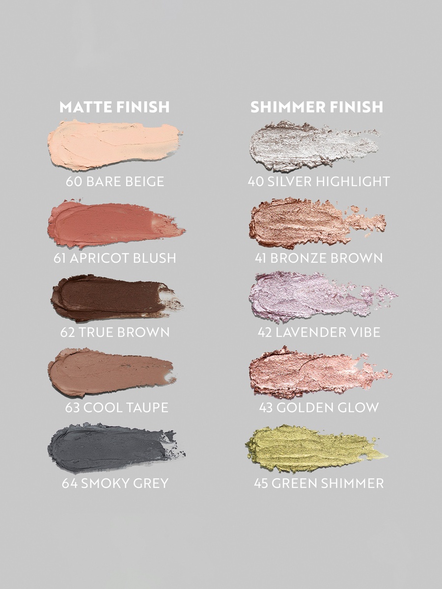 Longwear and Water-Resistant Matte Eyeshadow Stick - 1.2 gm