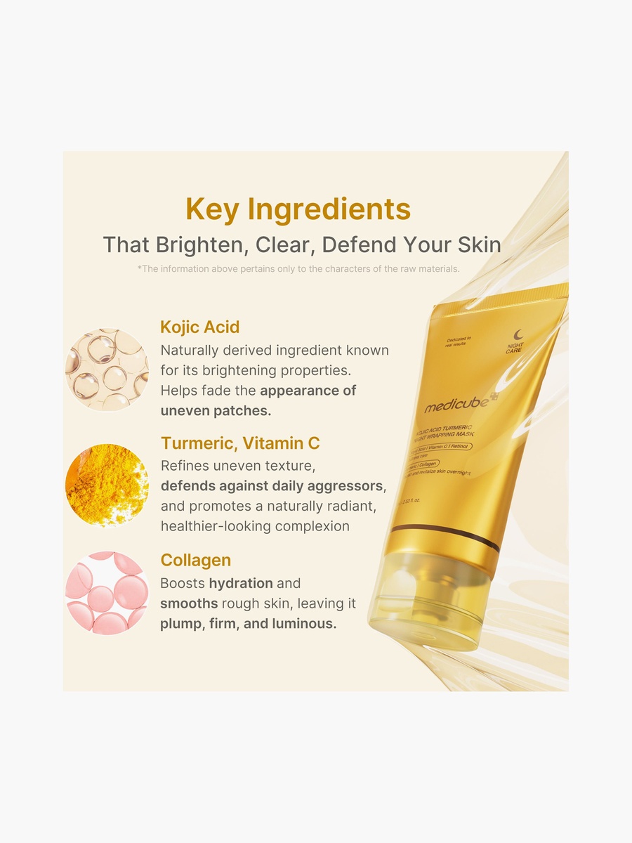 Kojic Acid Turmeric Night Wrapping Mask 75Ml