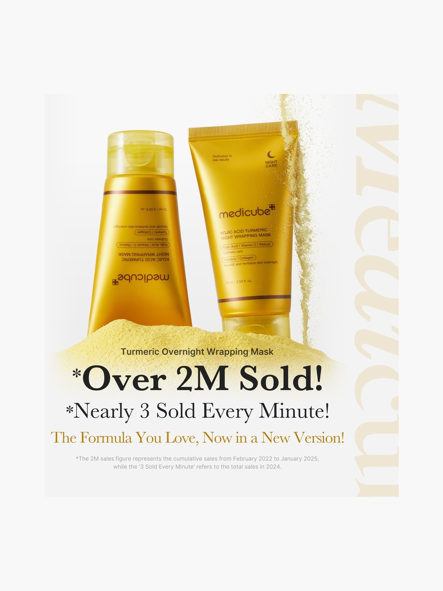 Kojic Acid Turmeric Night Wrapping Mask 75Ml