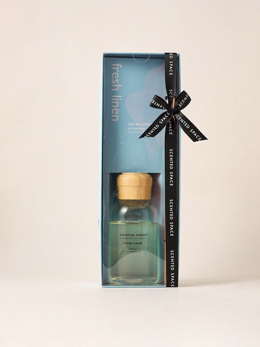 Fresh Linen Scented Diffuser Set - 200 ml