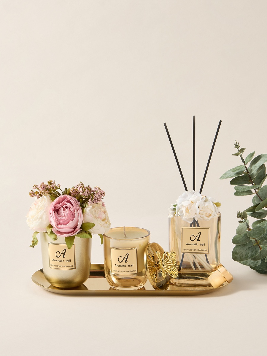 Aurum Vanila Reed Diffuser Gift Set