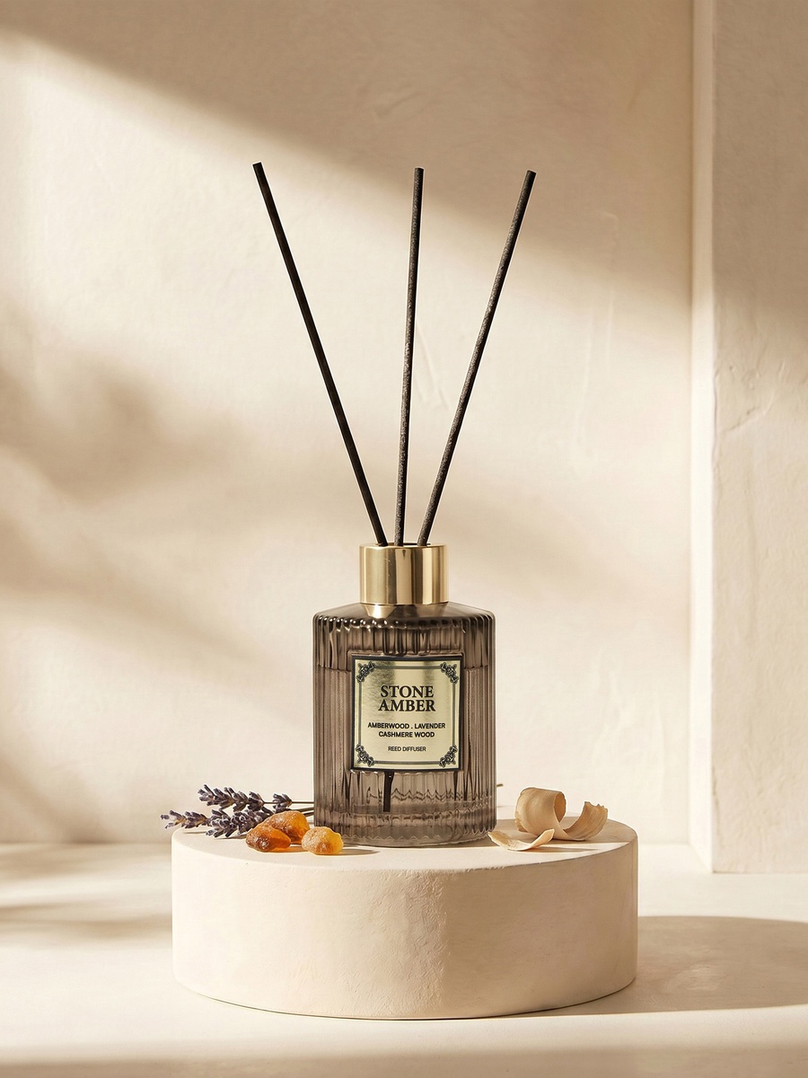 Atelier Stone Amber Reed Diffuser - 100 ml