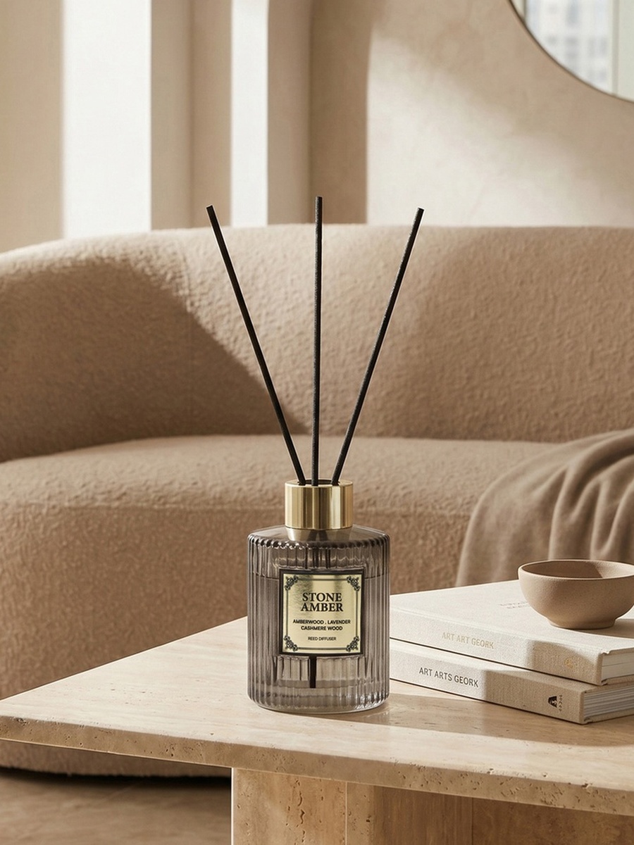 Atelier Stone Amber Reed Diffuser - 100 ml