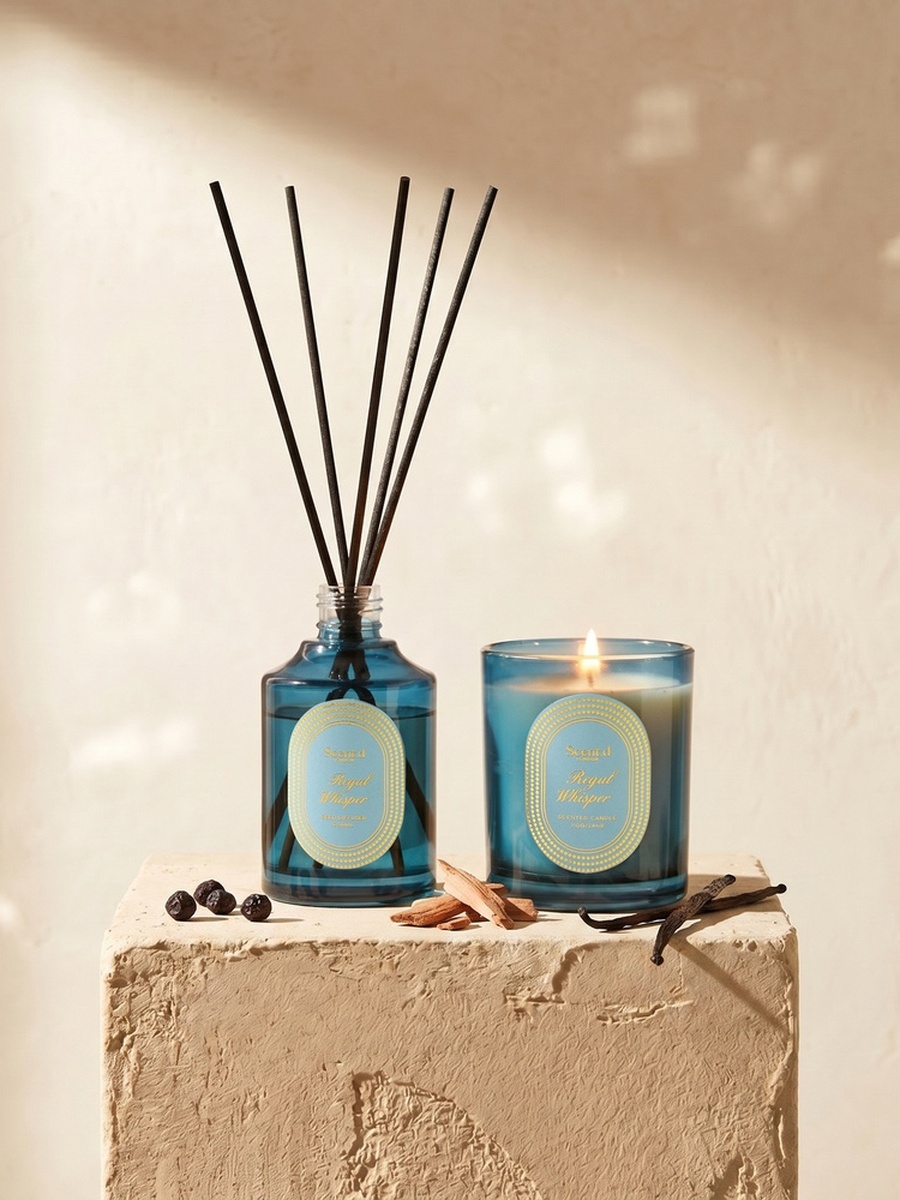 Regal Whisper Diffuser and Jar Candle Gift Set