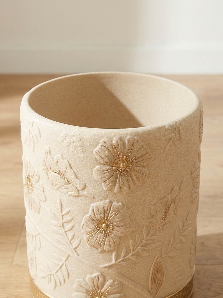 Floral Boho Waste Bin