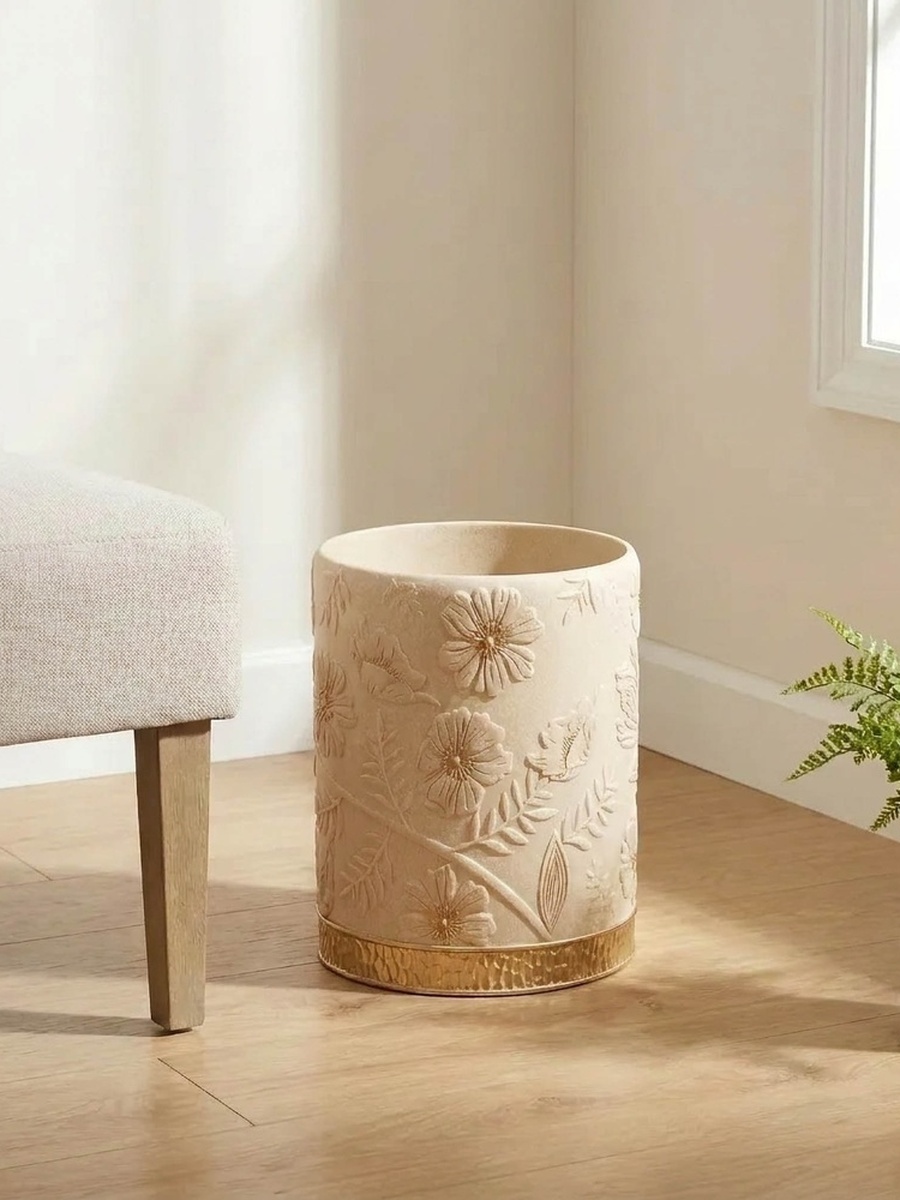 Floral Boho Waste Bin