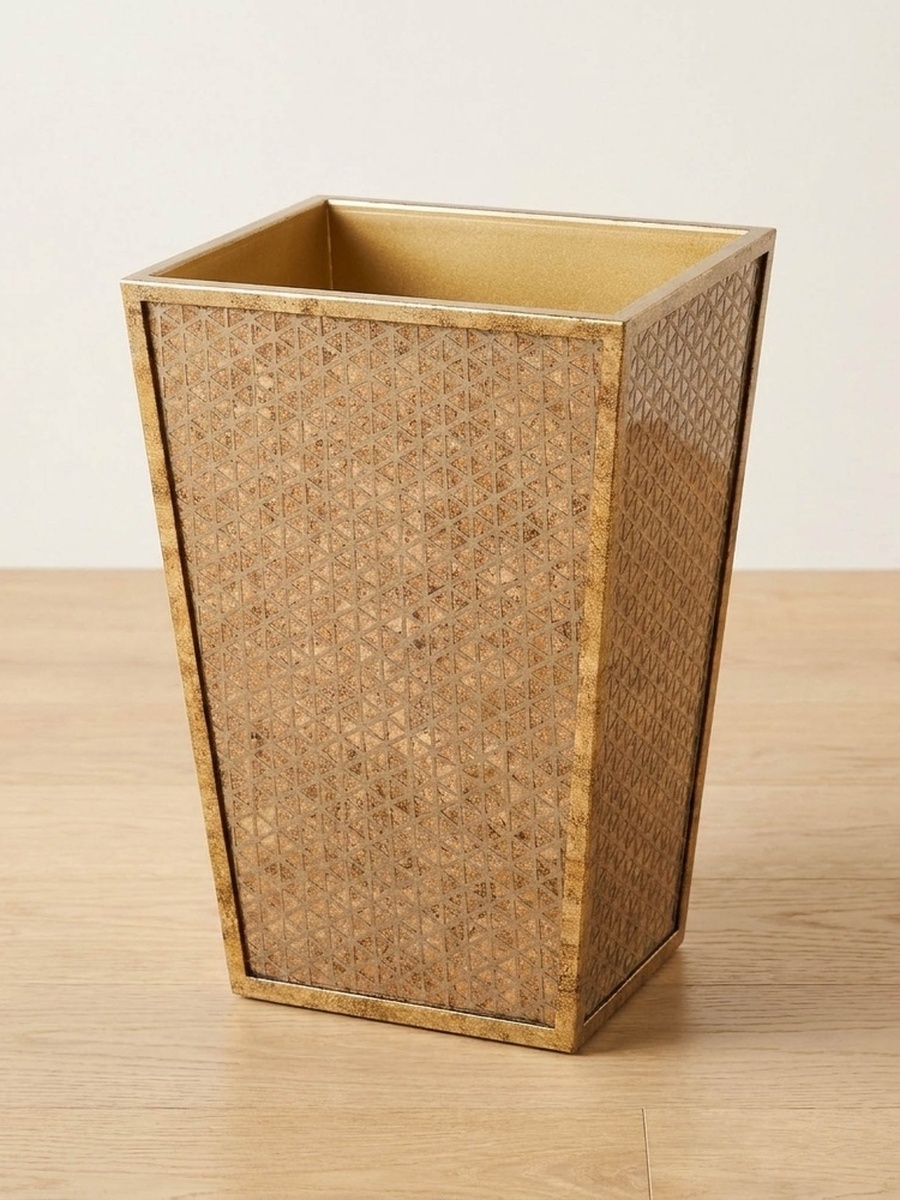 Geo Decorative Waste Bin - 23 cms