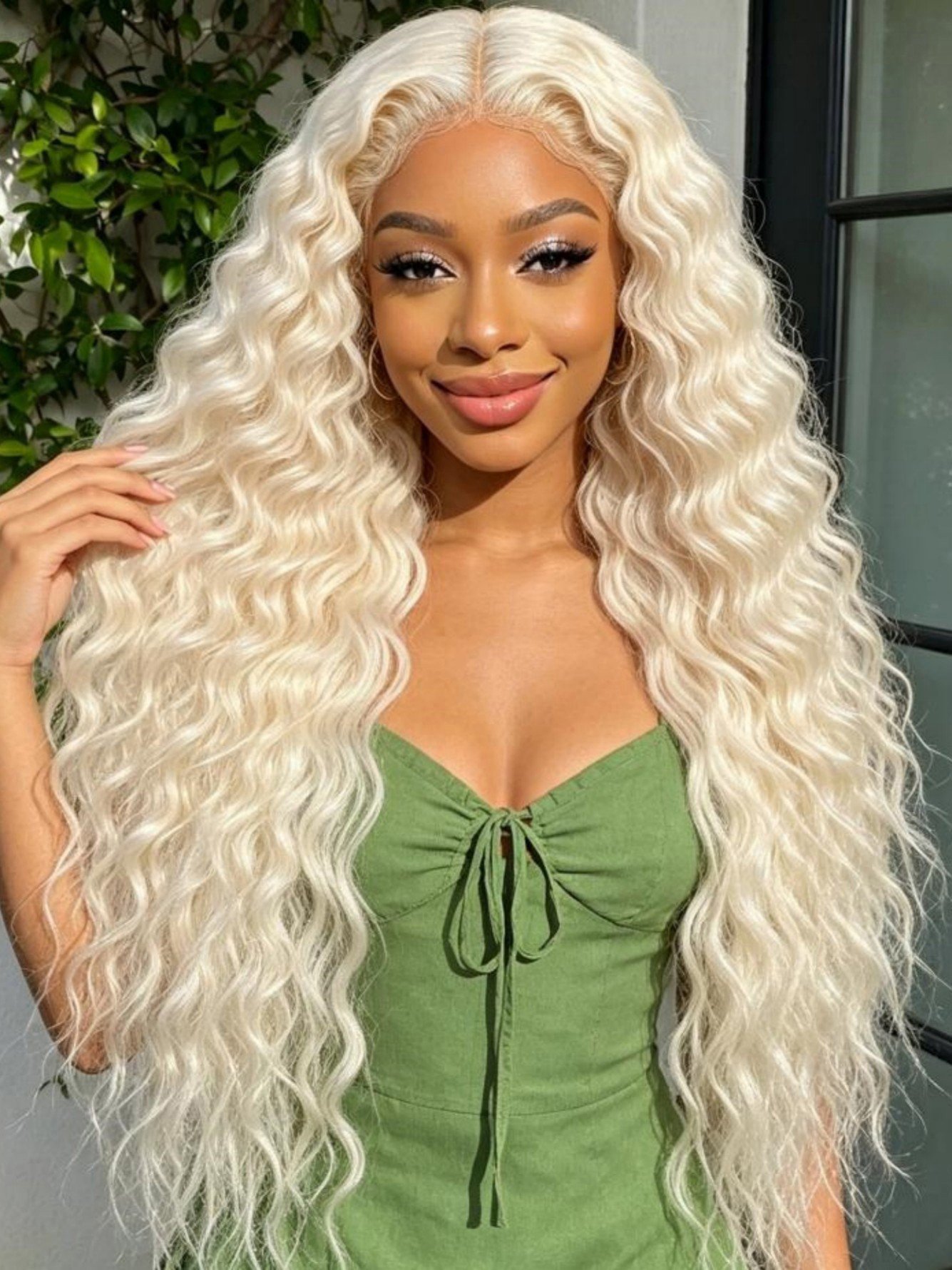 White Wavy Wig