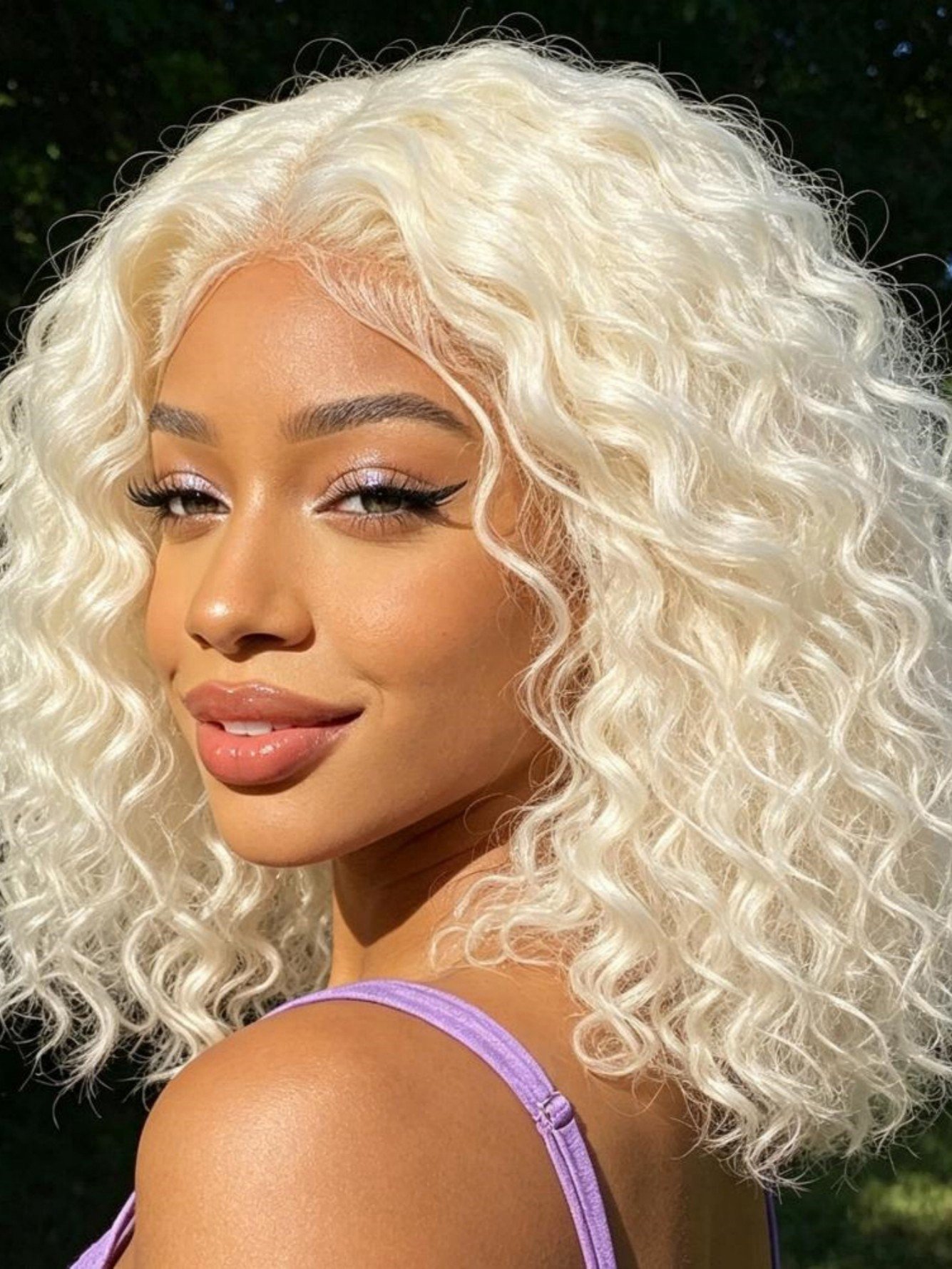 White Wavy Wig