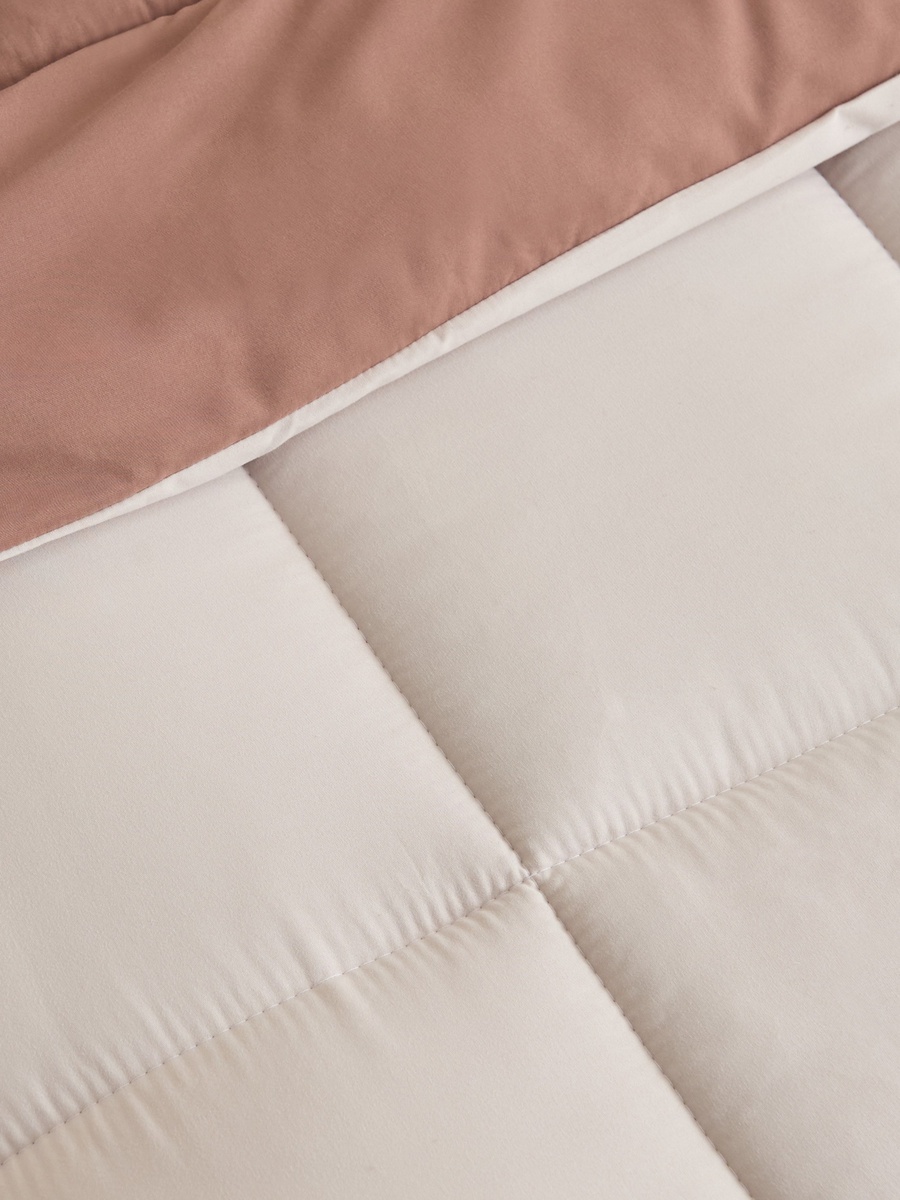 Luno Sleep Ease 3-Piece Hotel Reversible Microfiber Single BIAB Comforter Set - 135x220 cm