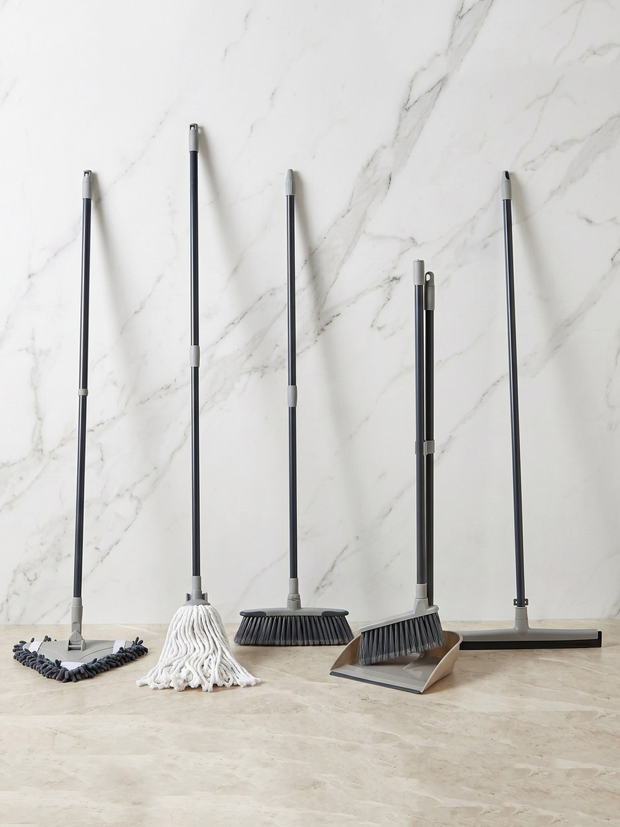 Primo Cotton Mop with Telex Handle - 8x8x150 cm