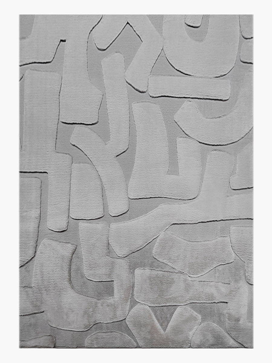 Timmy Rabbit Fur Jacquard Rug - 160x230 cm