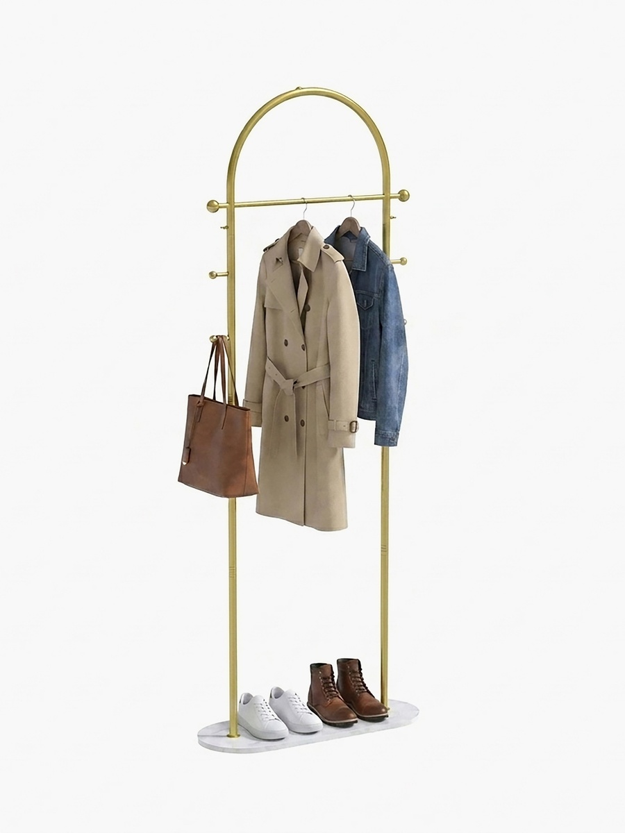 Prima Clothes Hanger Rail - 80x30x208 cm