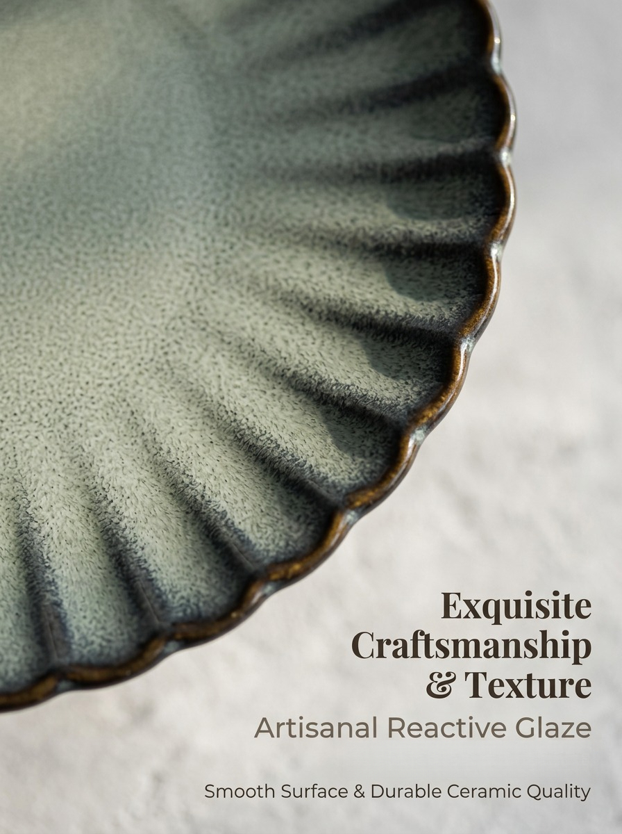 Green Texture Plates