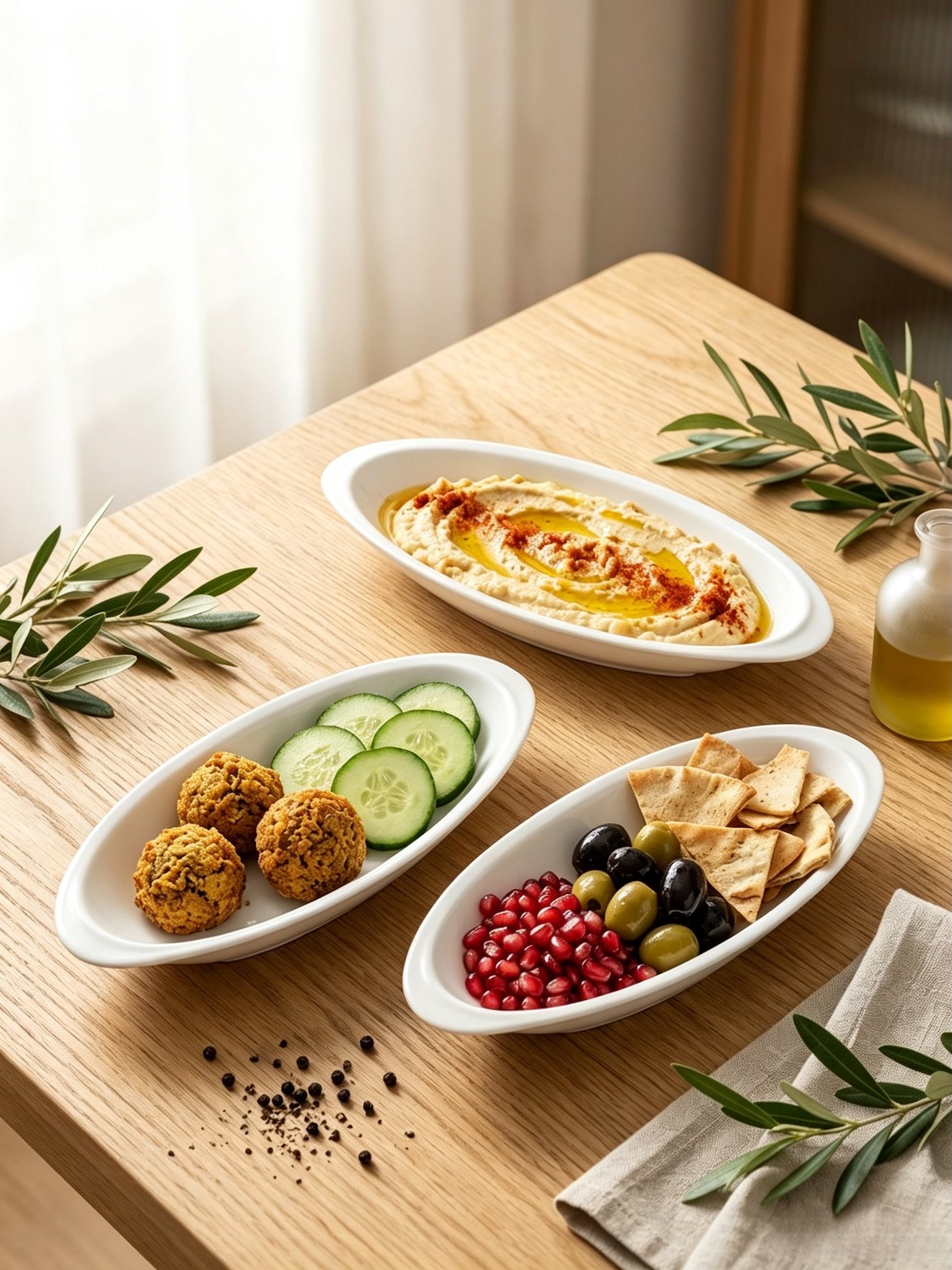 White Solid Serving Dishes