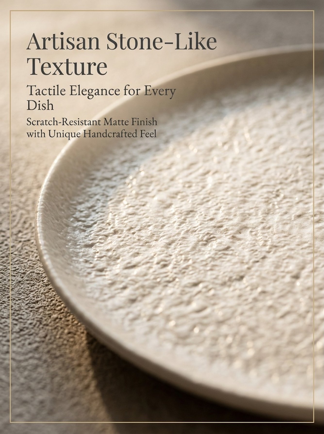 White Texture Plates