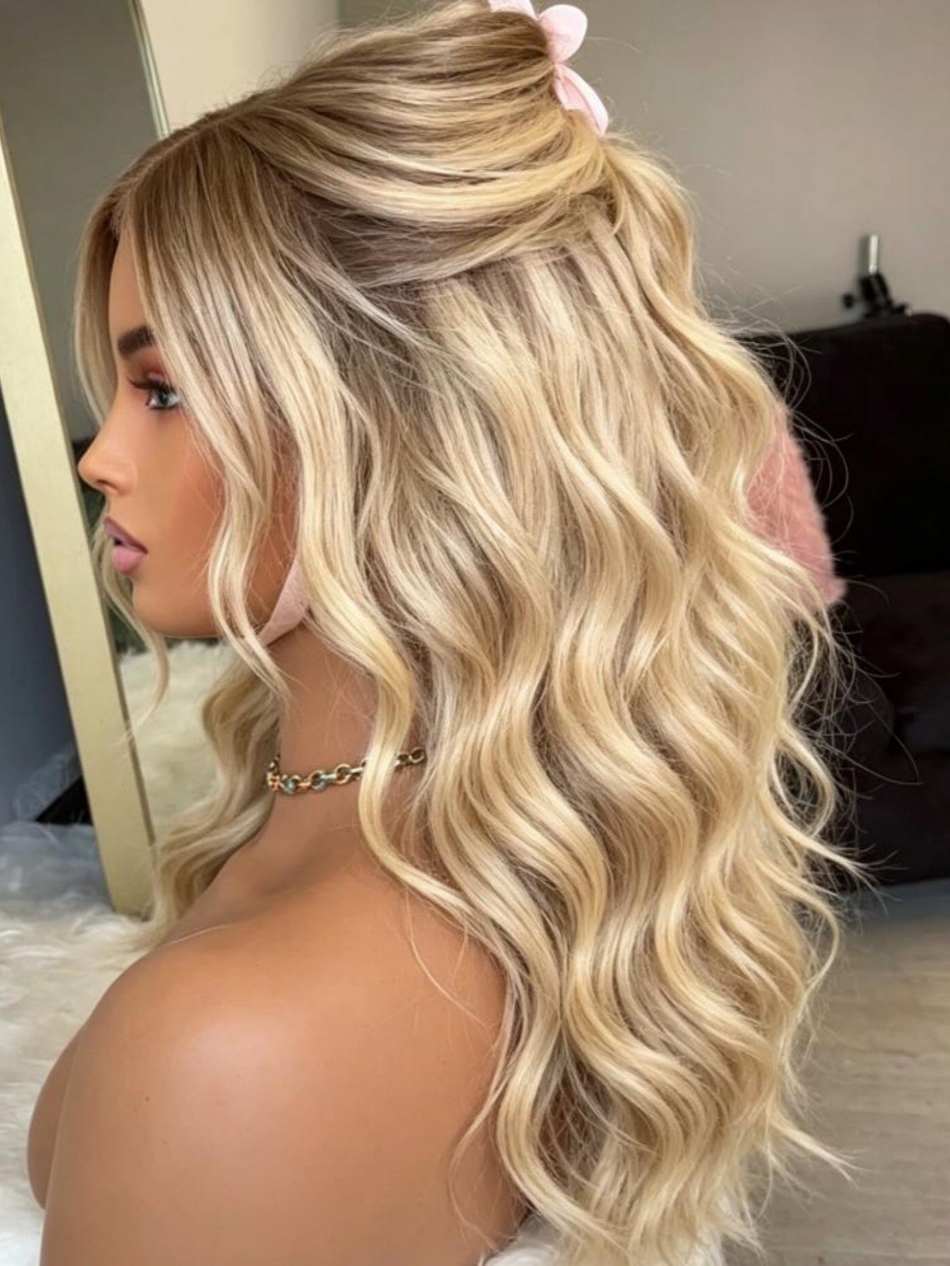 WomenS Ombre Wavy Wig
