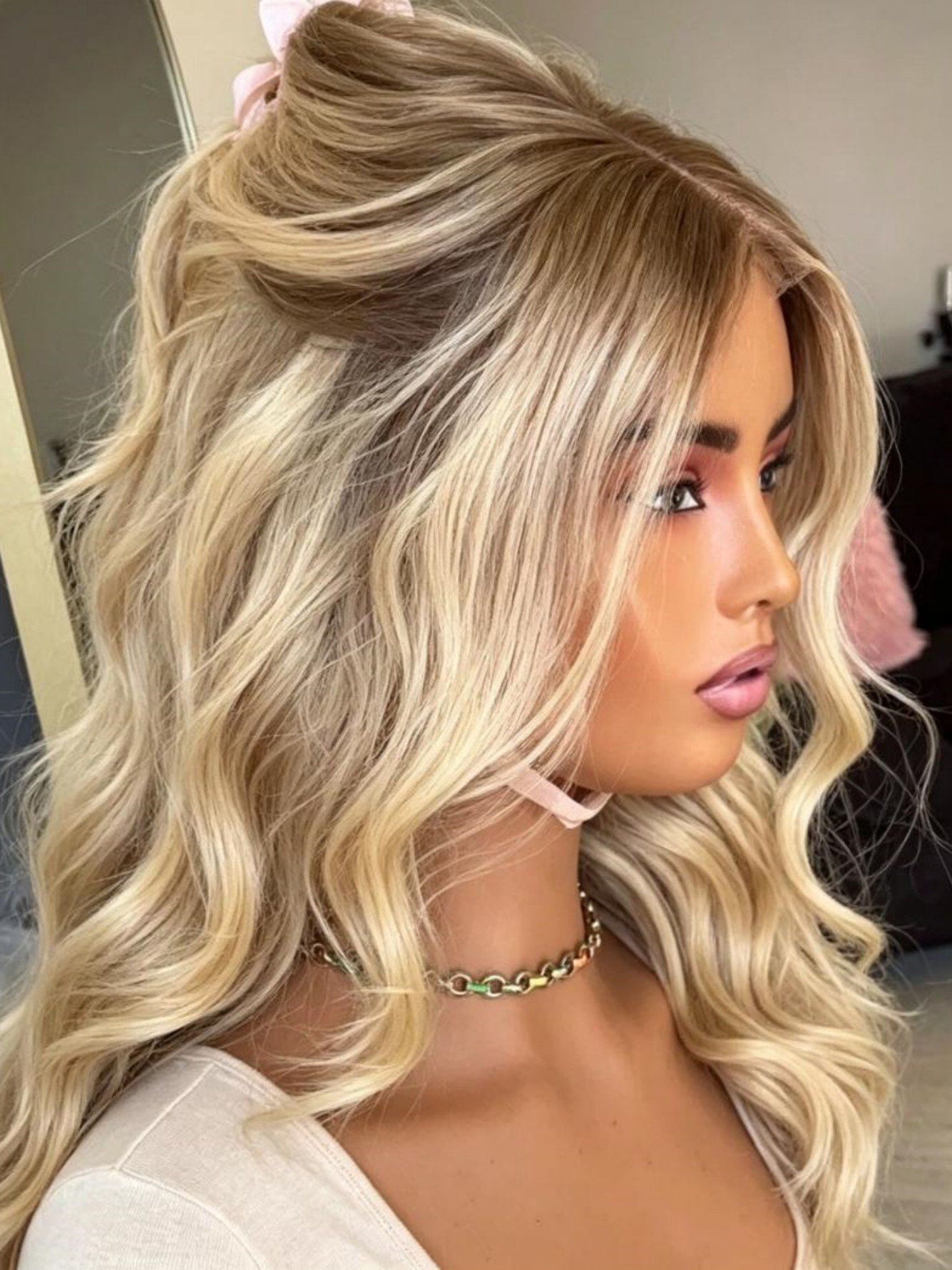WomenS Ombre Wavy Wig