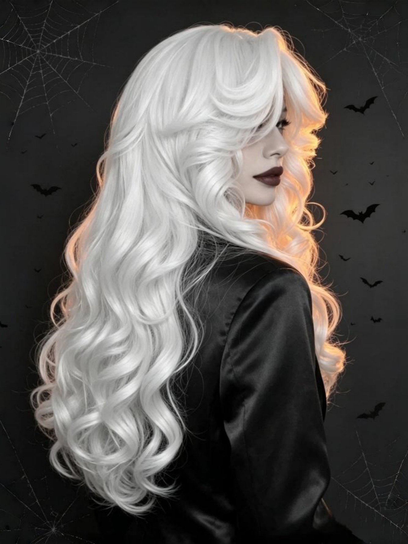White Long Wavy Wig