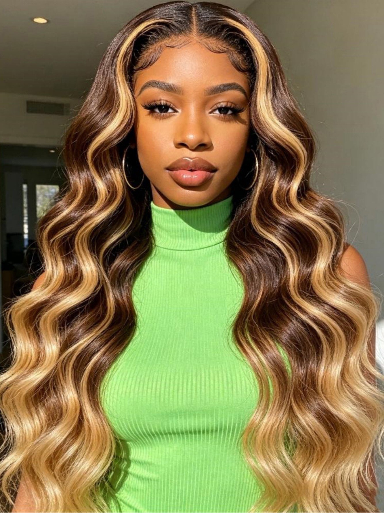 Multi Ombre Wavy Wig