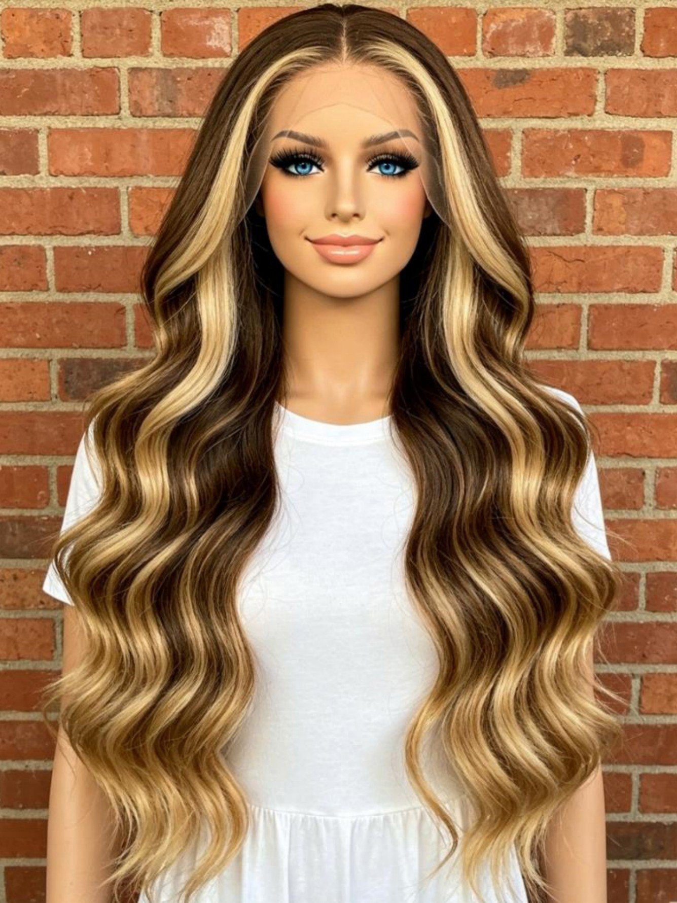 Multi Ombre Wavy Wig