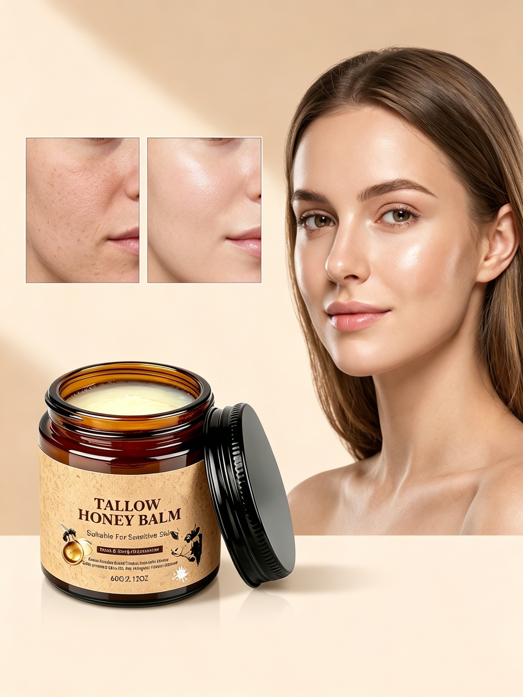 Tallow Honey Balm