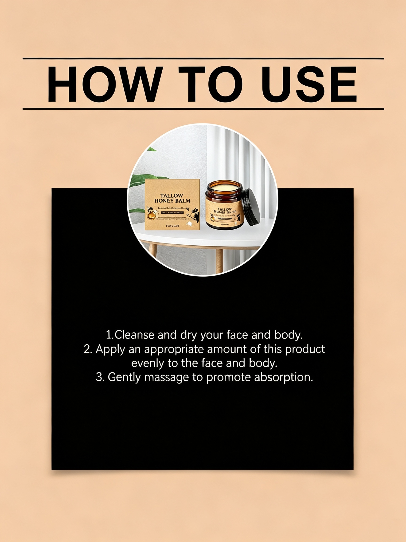 Tallow Honey Balm