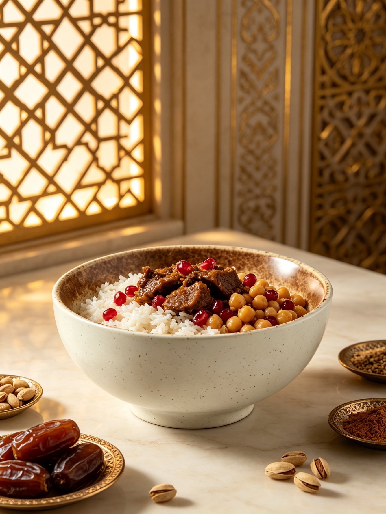 وعاء بتفاصيل بارزة الملمس أبيض