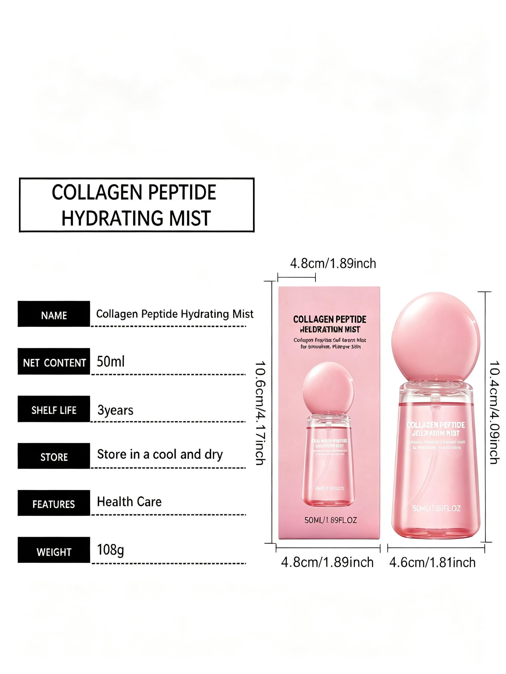Collagen Peptide Jelly Serum Mist