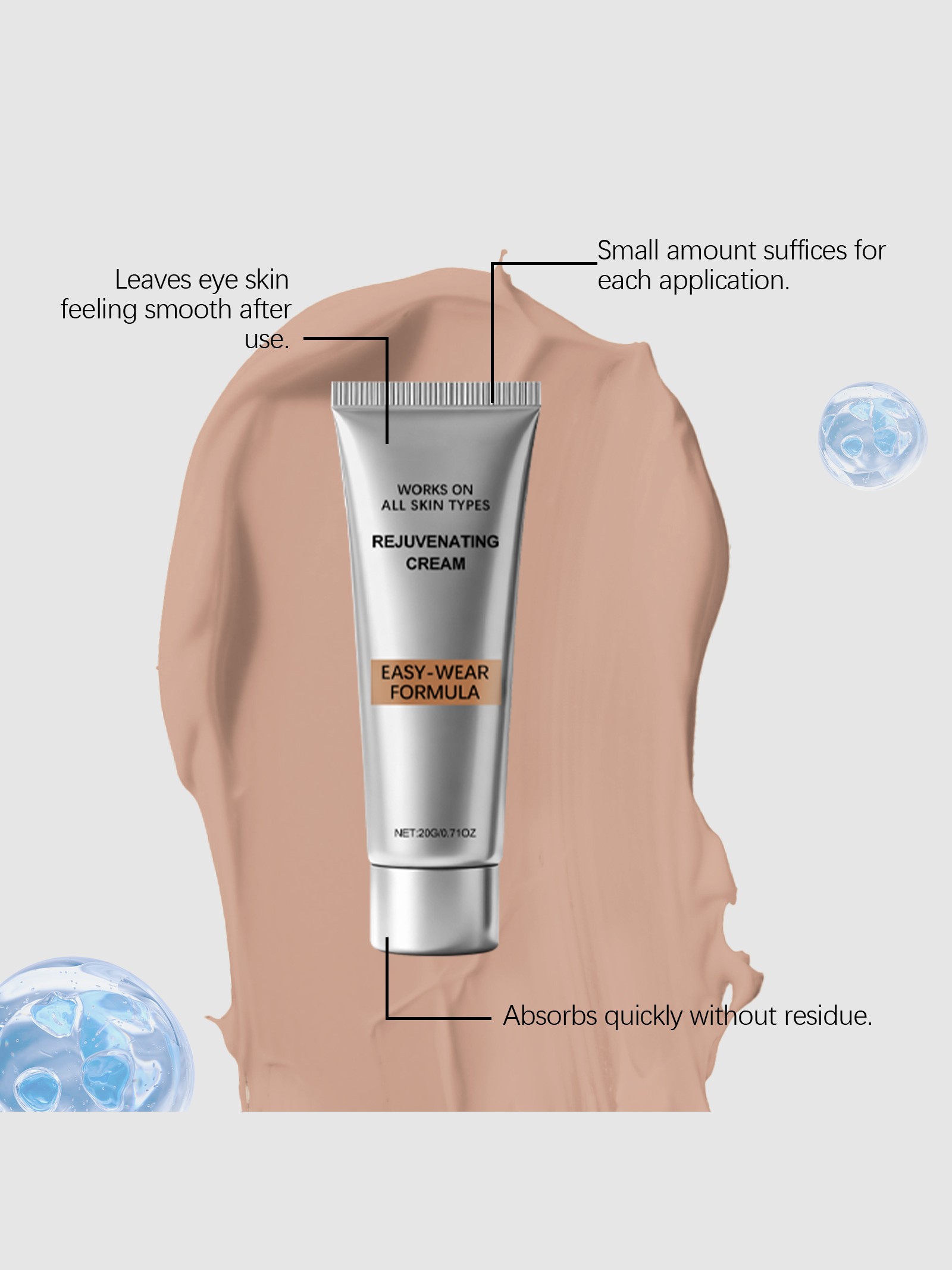Rejuvenating Cream with Brush