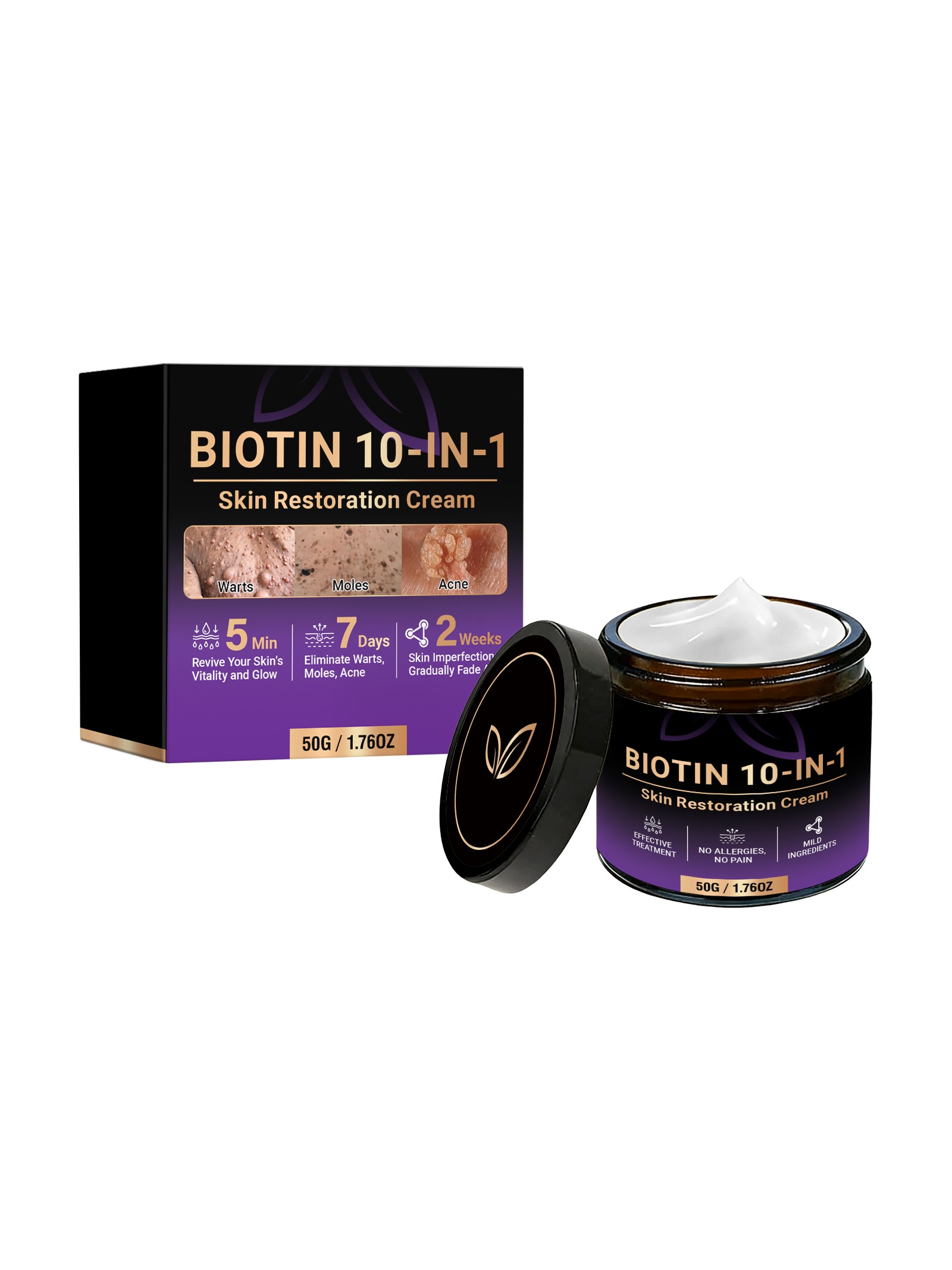 Biotin 10-In-1 Skin Restoration Cream