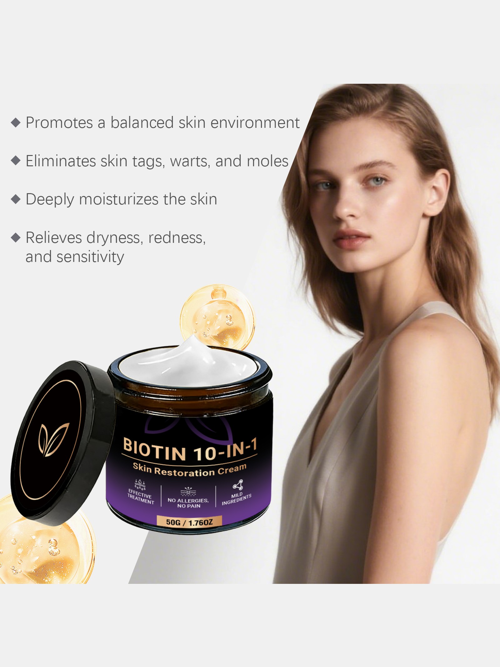 Biotin 10-In-1 Skin Restoration Cream