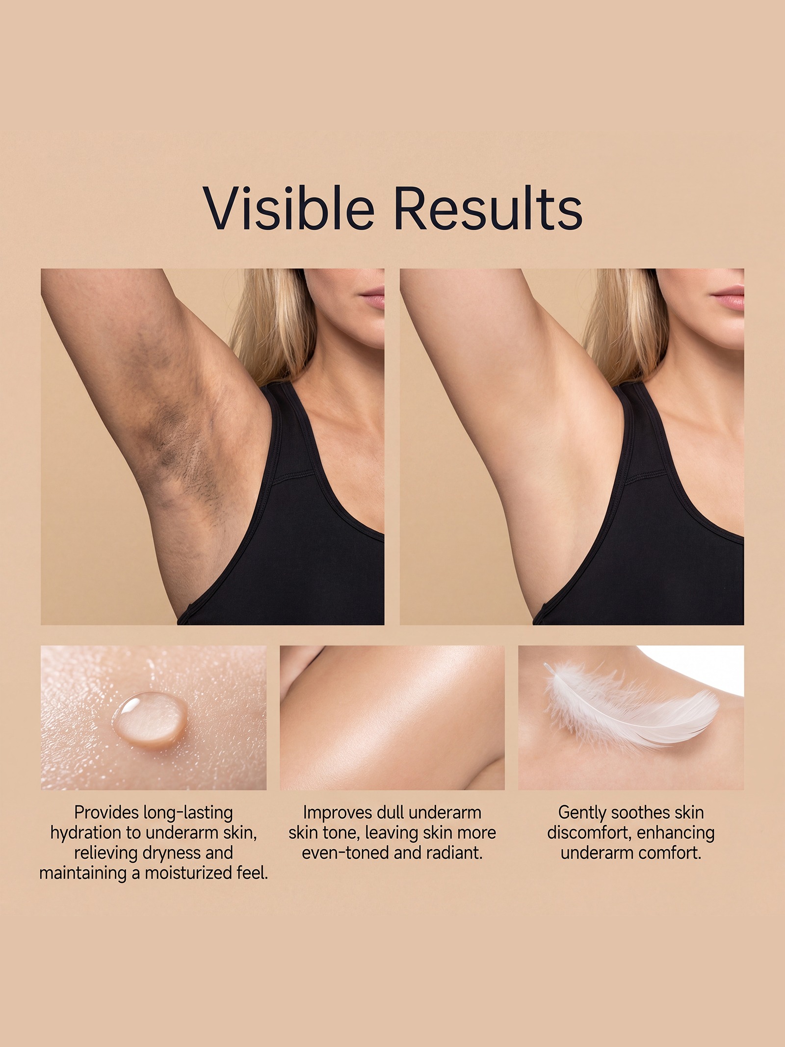 Floral Underarm Brightening Deodorant Cream