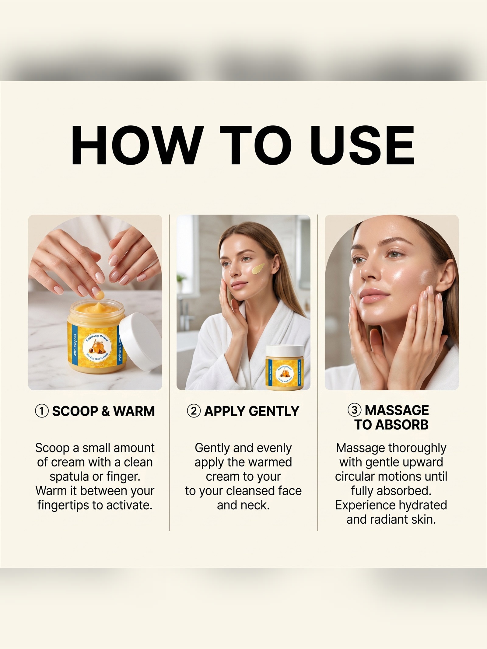 Honeycomb Soothing Cream