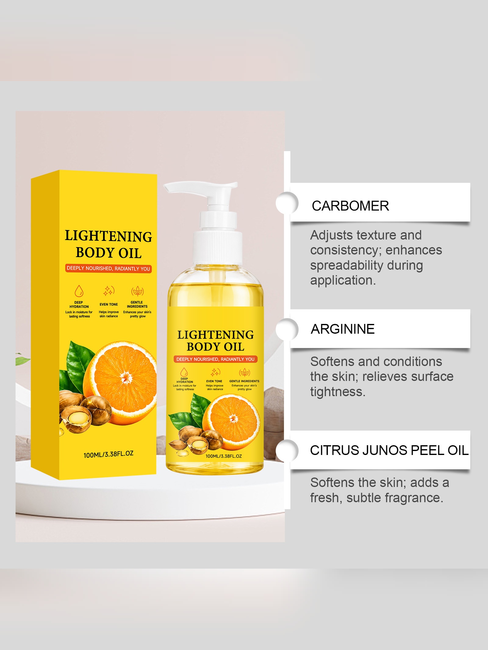 Lightening Body Oil