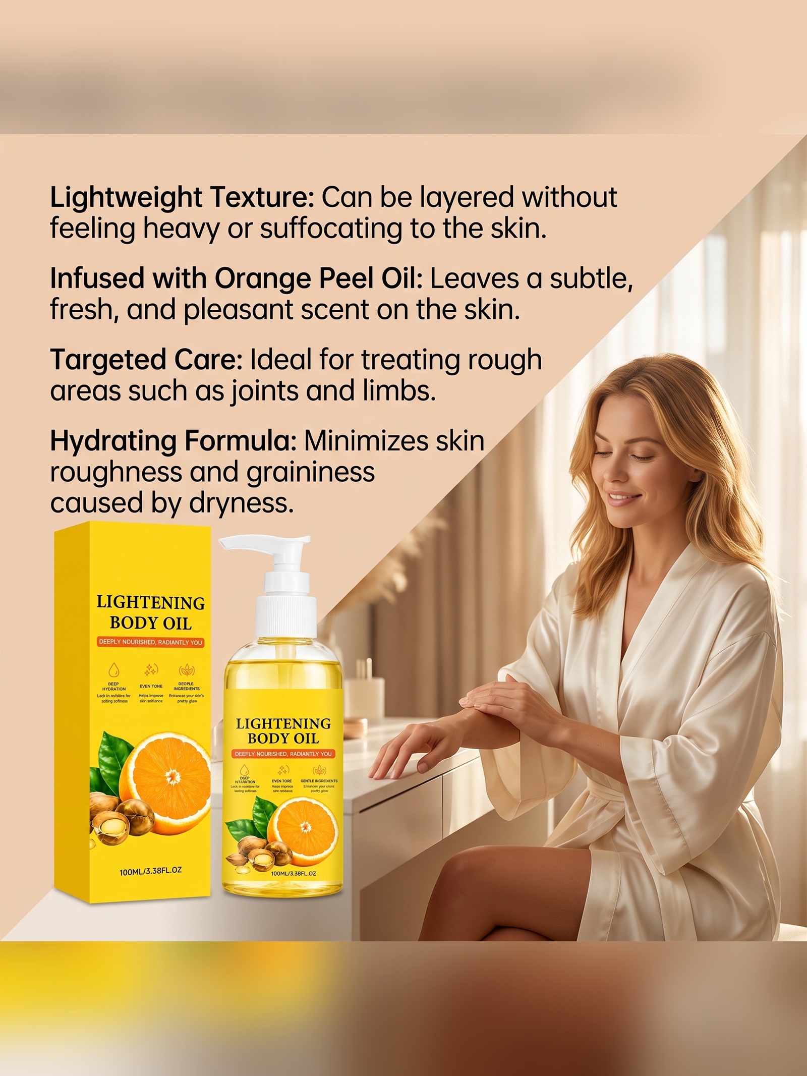 Lightening Body Oil