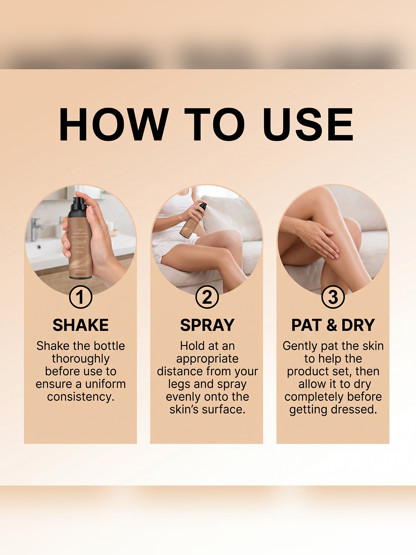 Leg Makeup Mist