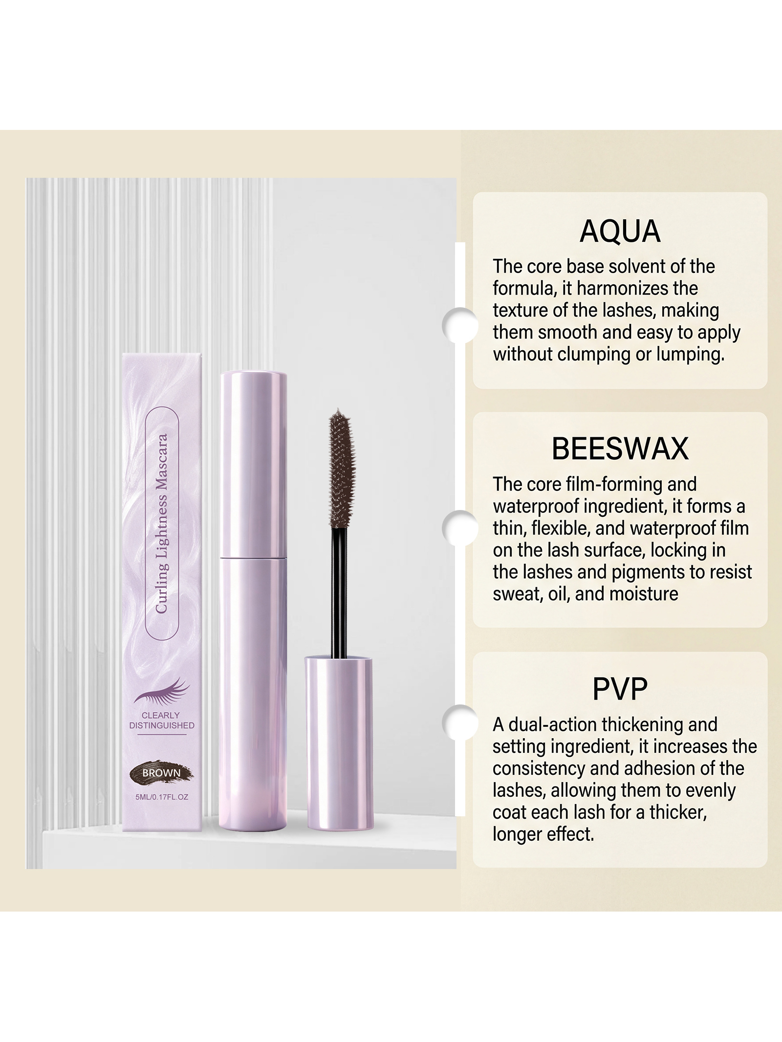 Lilac Curling Lightness Mascara