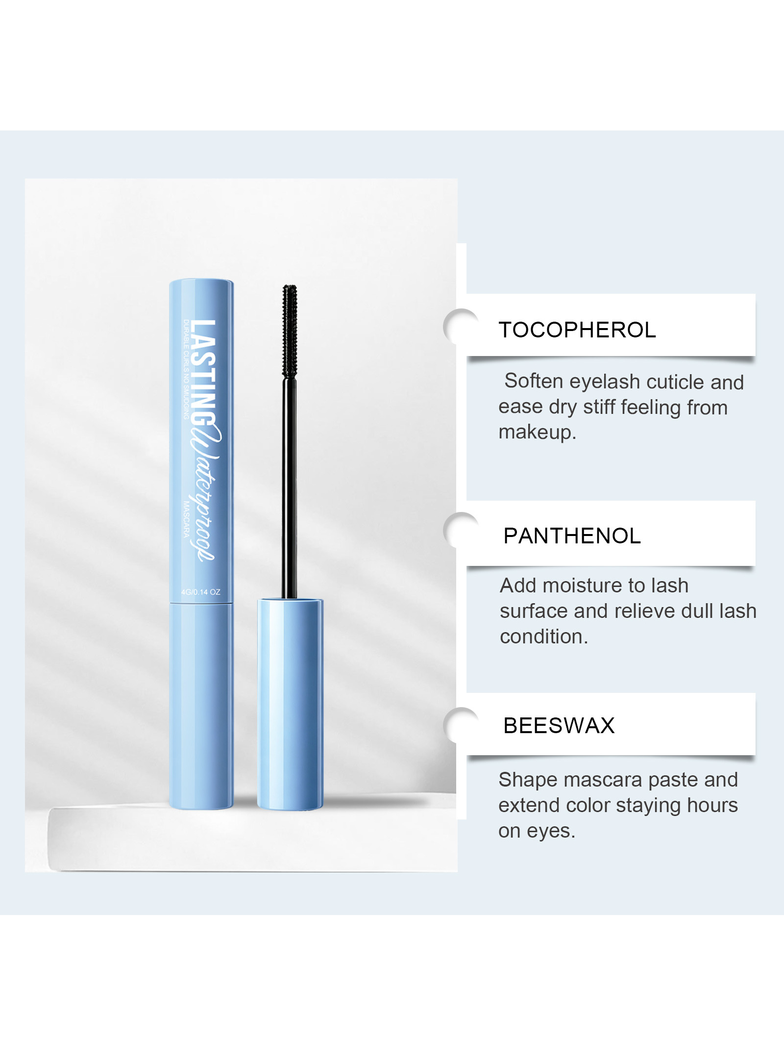 Blue Waterproof Mascara