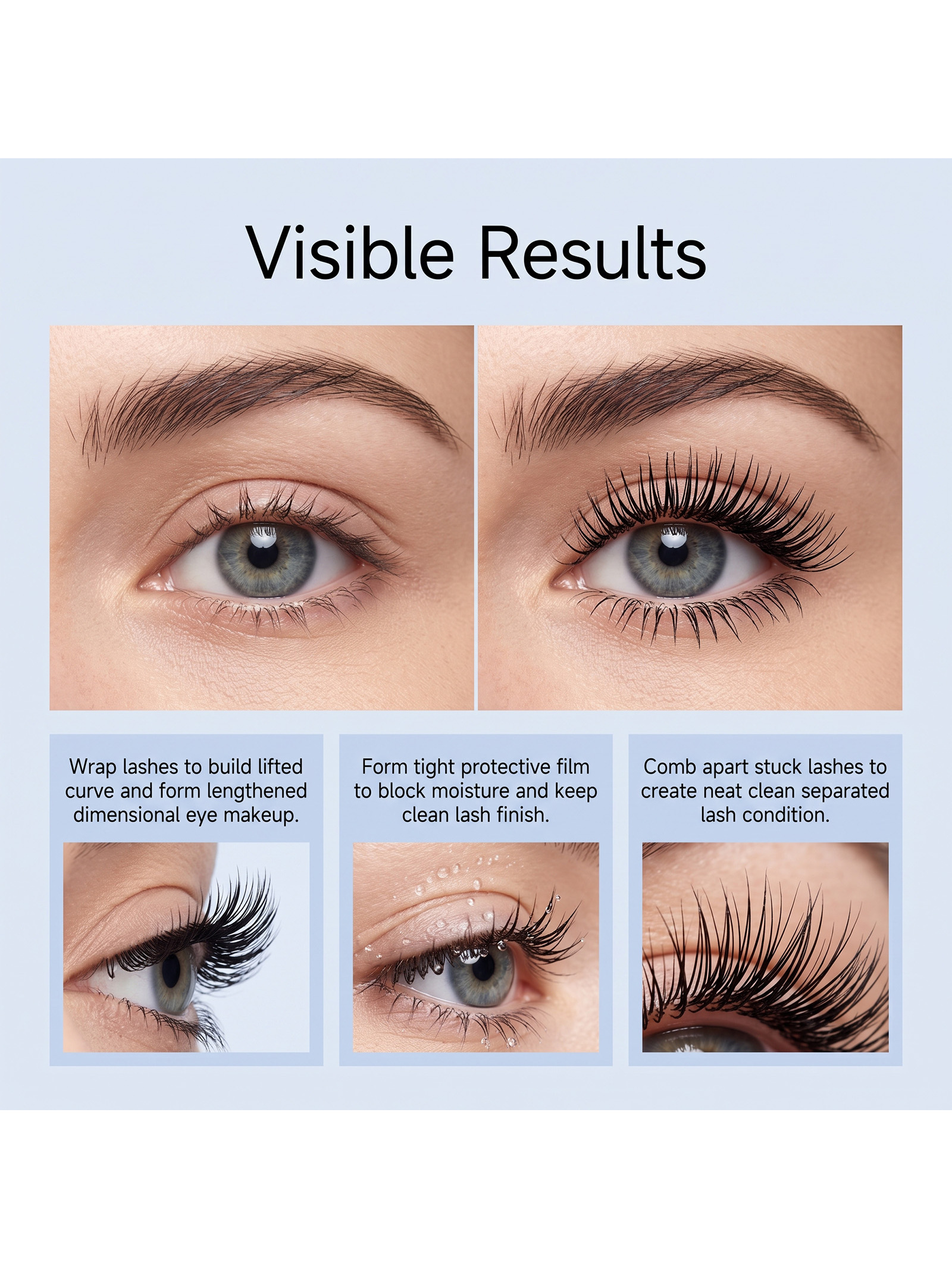 Blue Waterproof Mascara