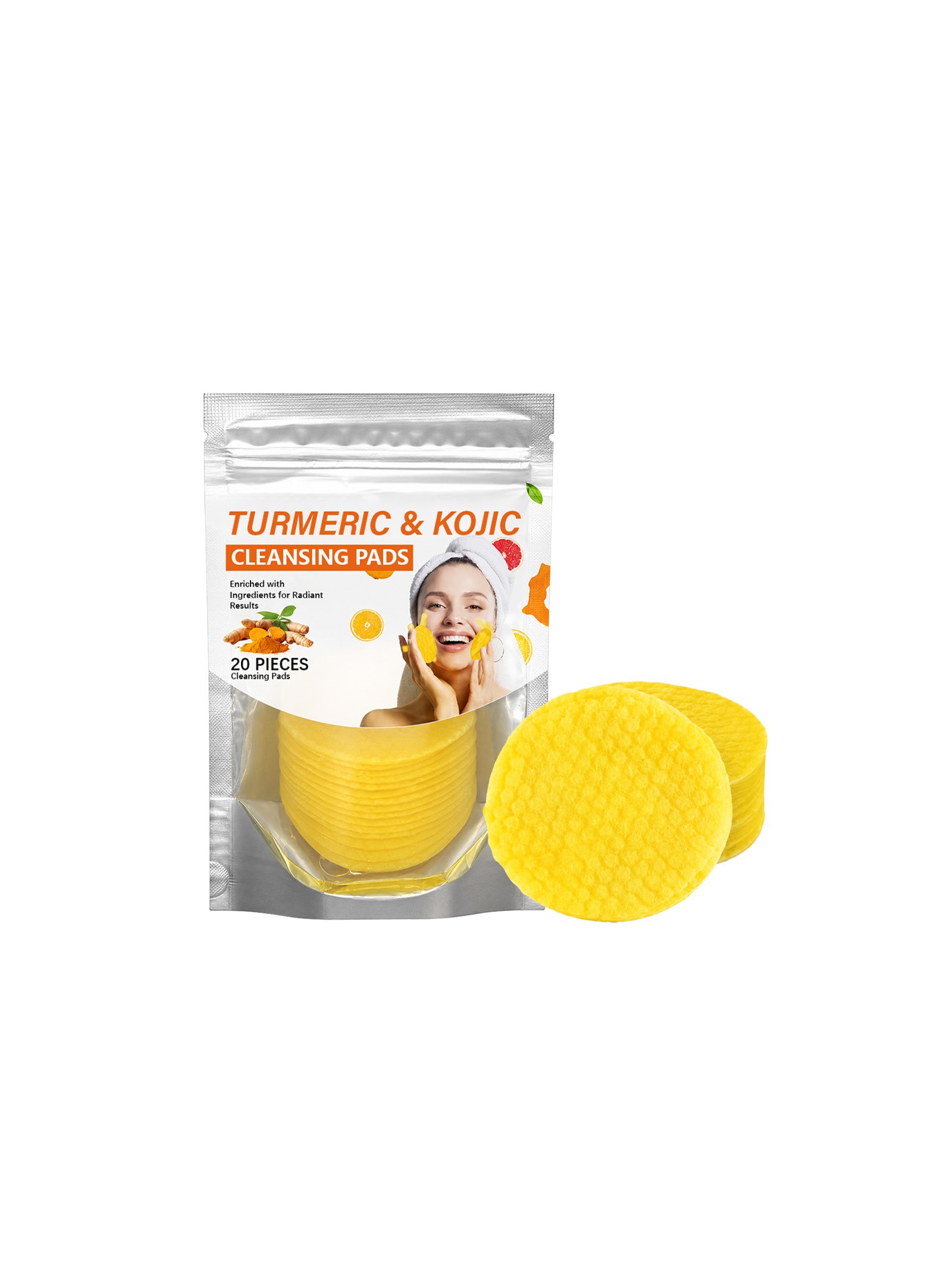 Turmeric Kojic Cleansing Pads