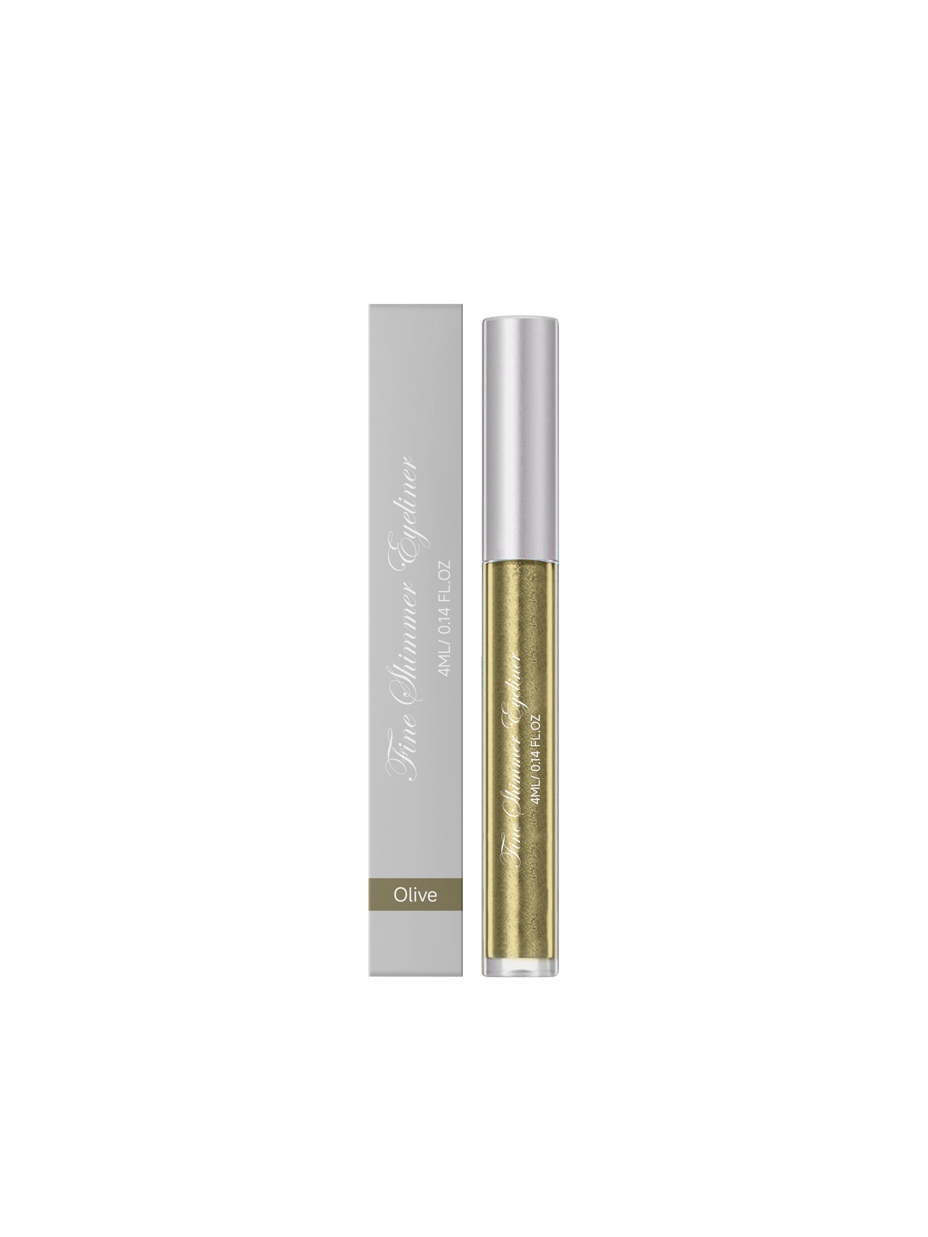 Olive Shimmer Liquid Eyeshadow for Long-Lasting Eye Makeup (4ml)