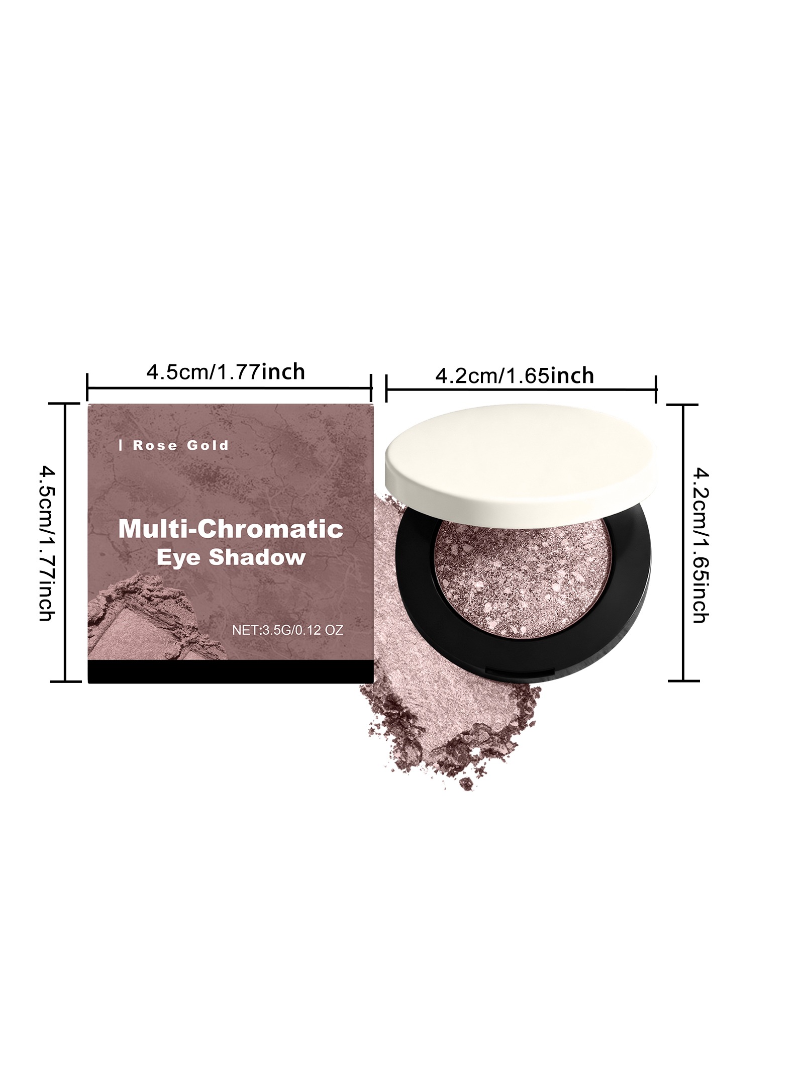 Light Pink Shimmer Eyeshadow