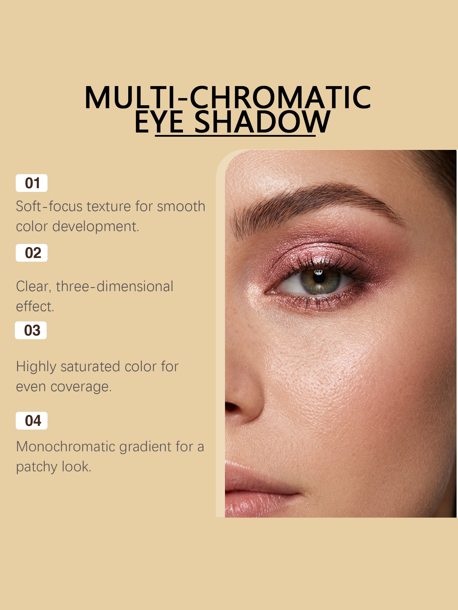 Light Pink Shimmer Eyeshadow