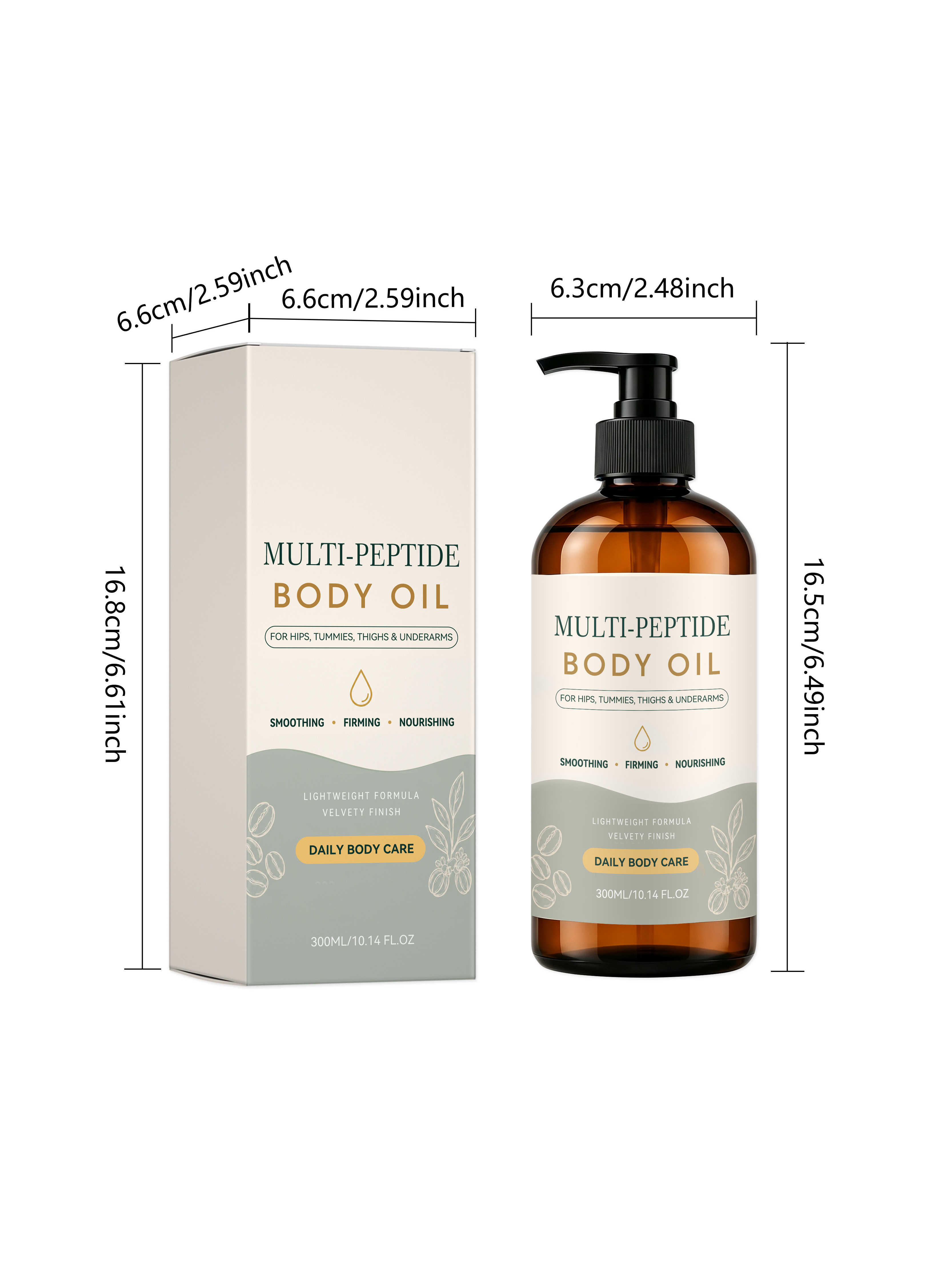 Multi-Peptide Body Oil