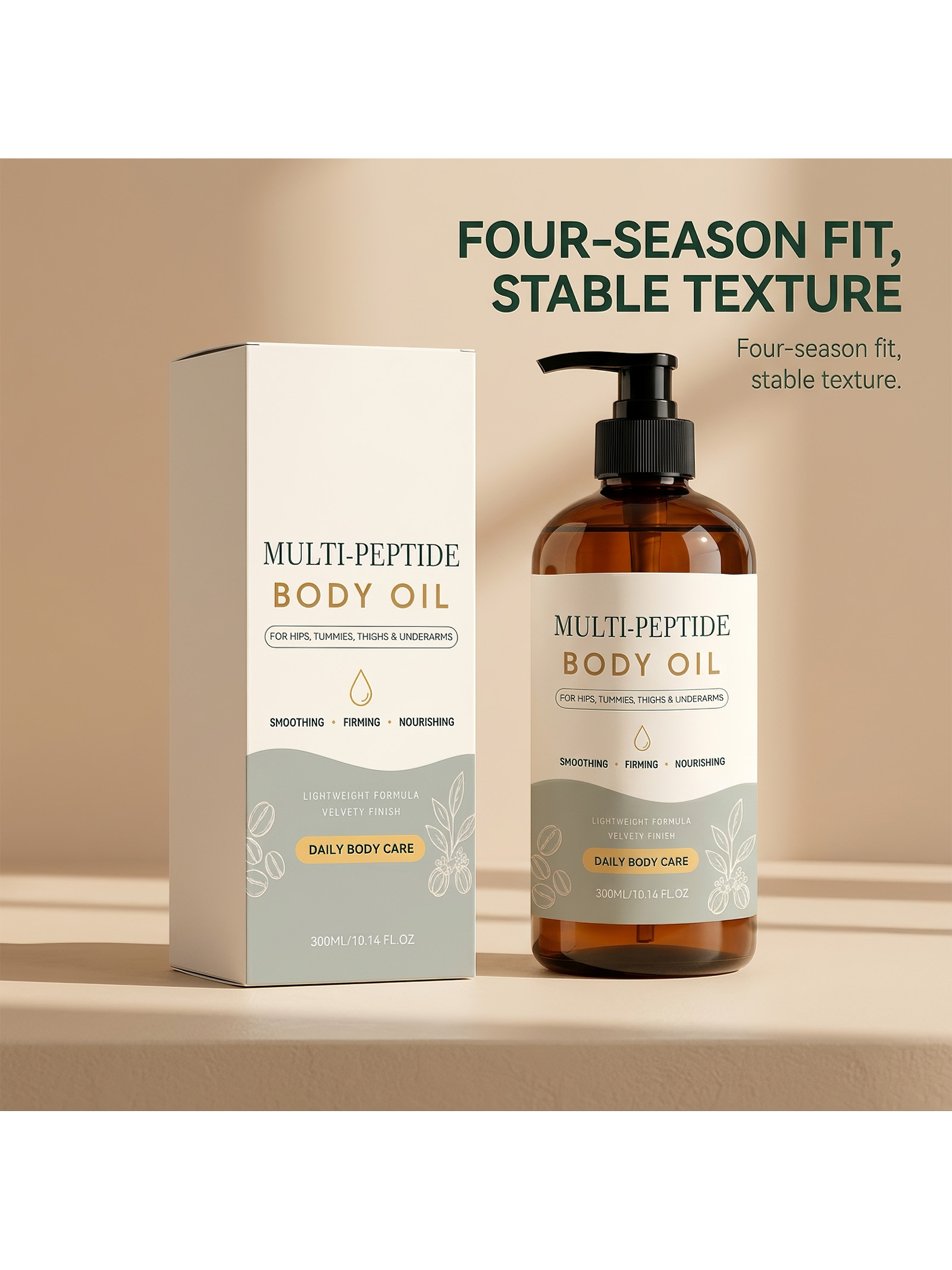 Multi-Peptide Body Oil