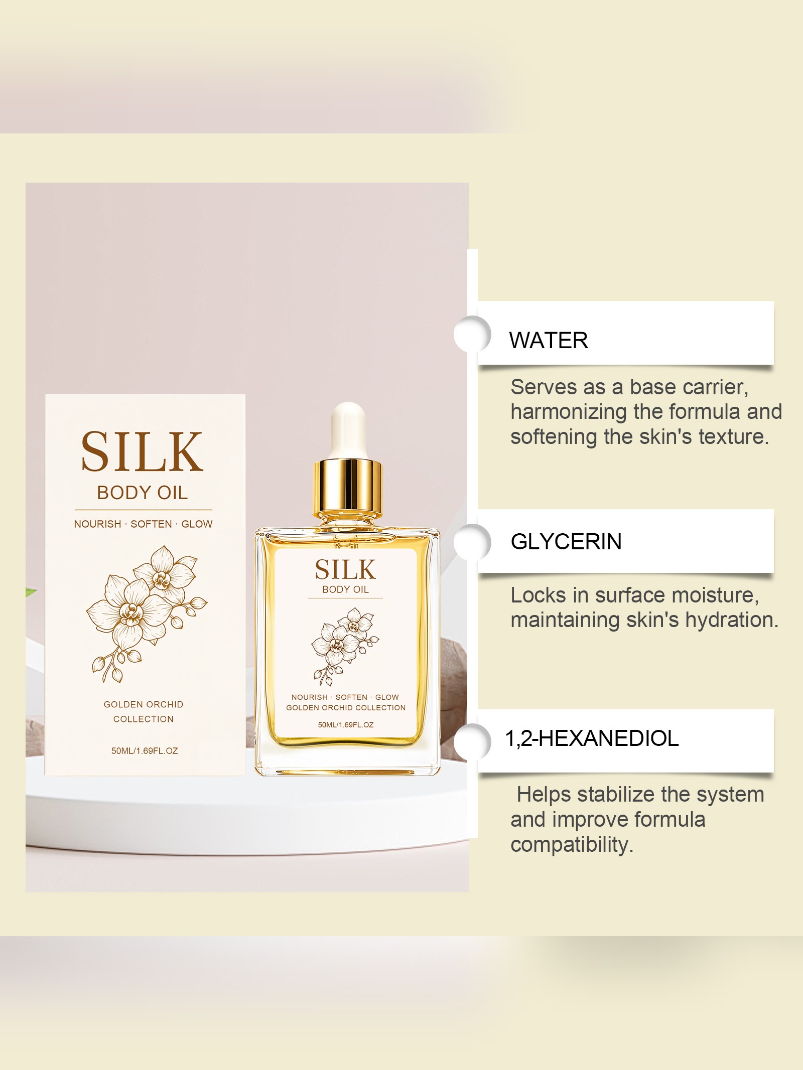 Floral Body Oil