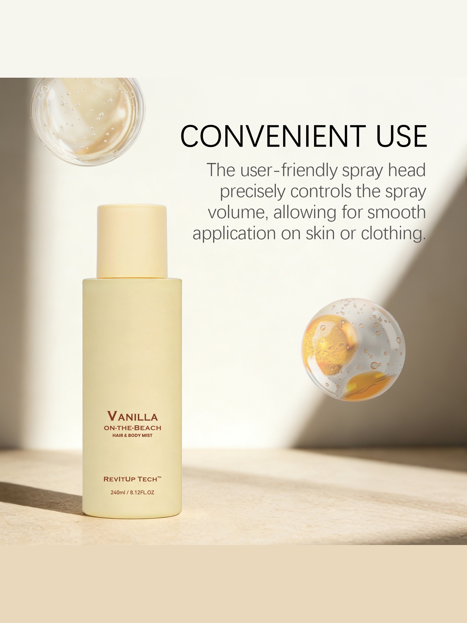 Vanilla Hair and Body Mist