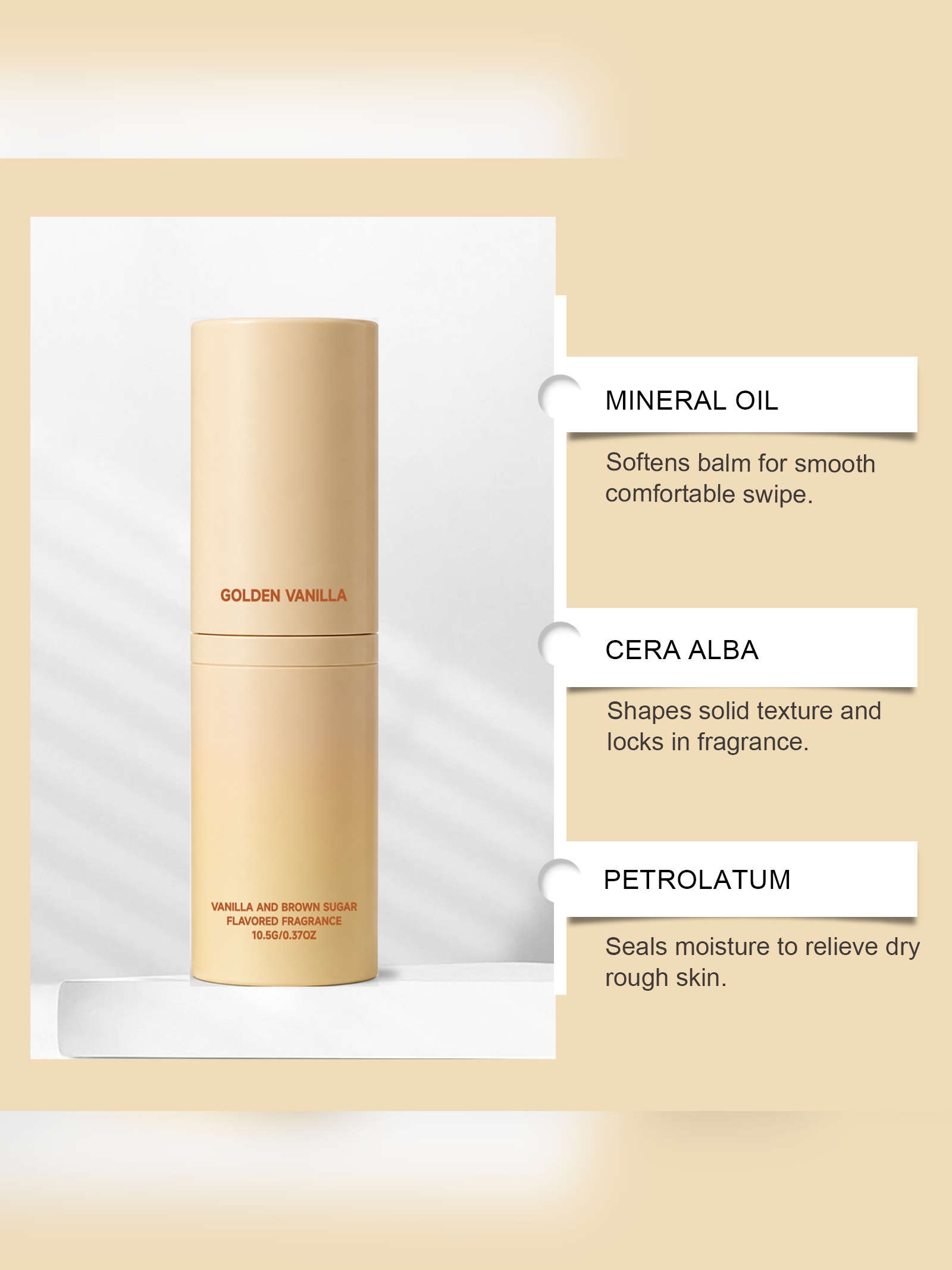 Golden Vanilla Solid Fragrance
