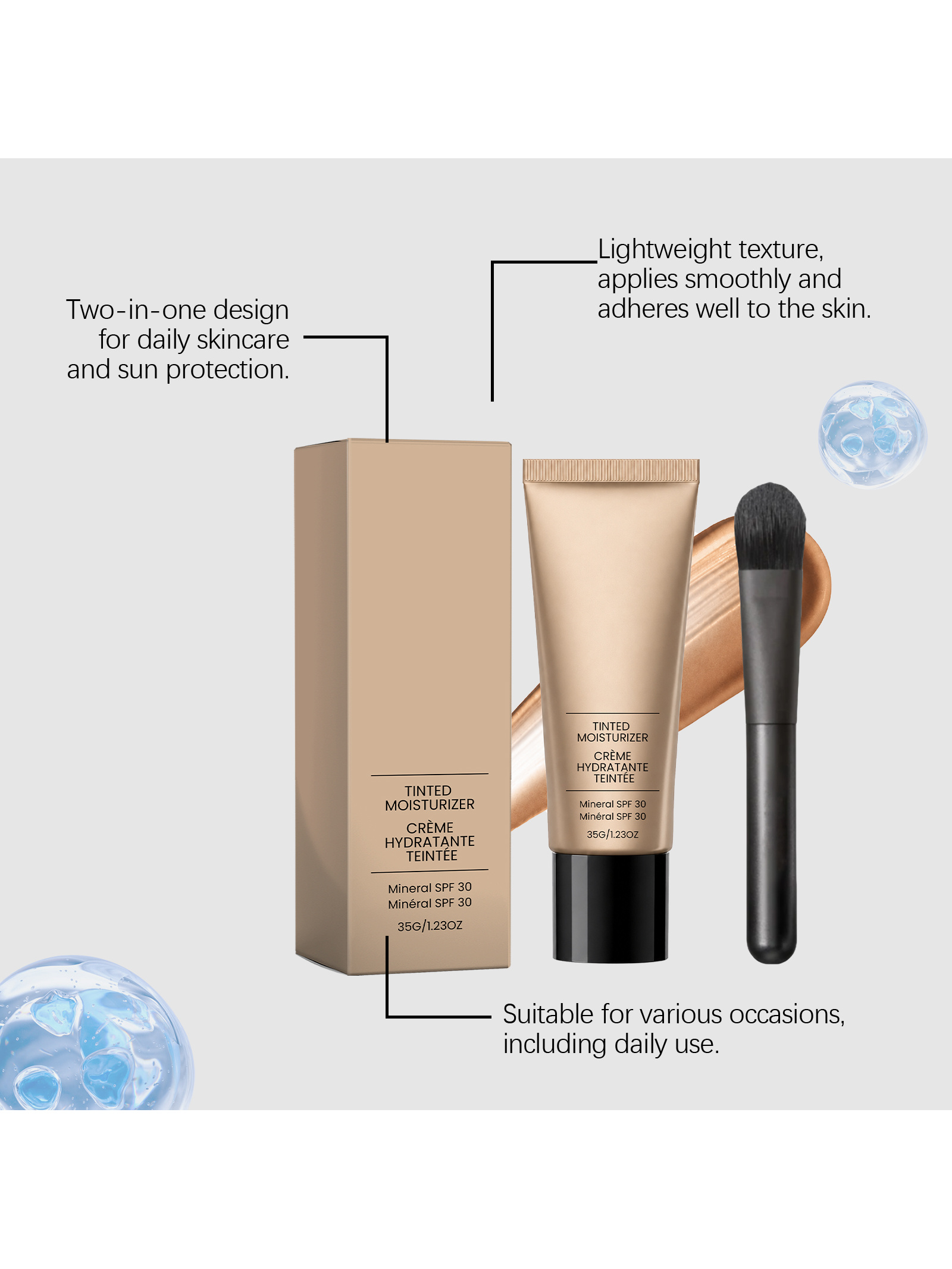 Tinted Moisturizer with Spf